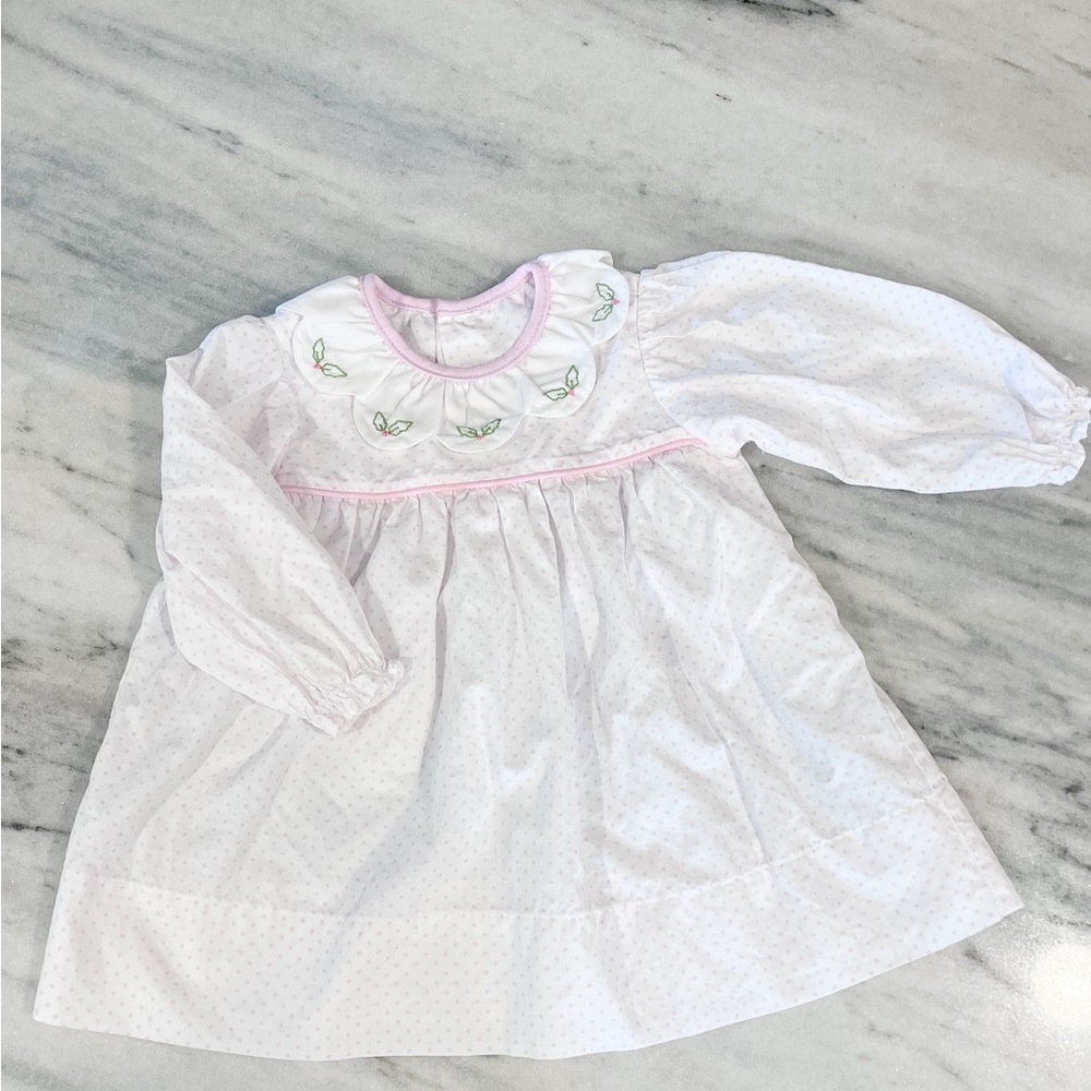 Baby Sen Holly Christmas Dress